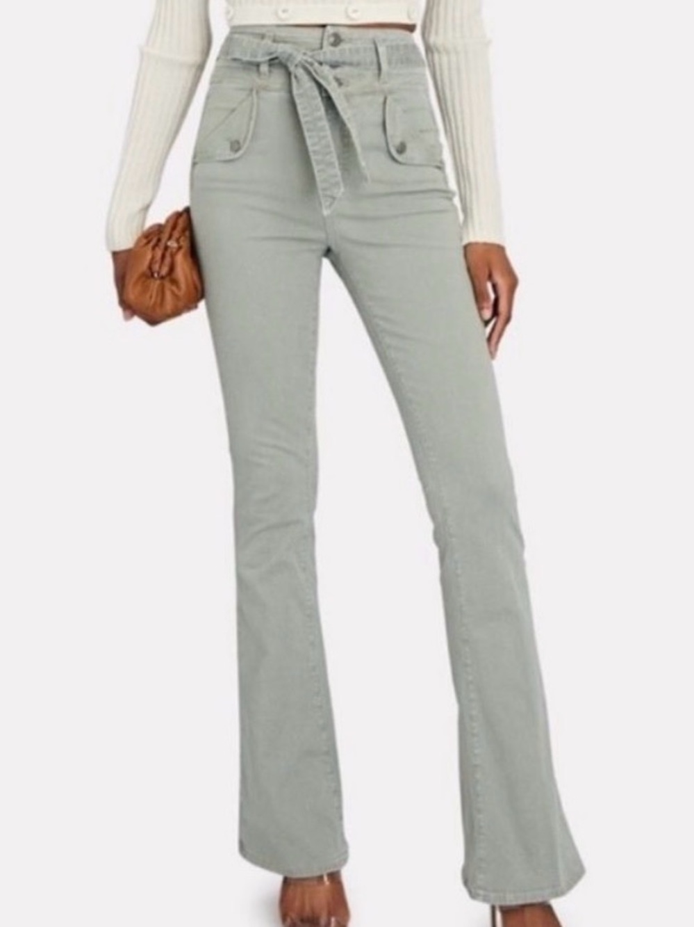 Women’s Light Giselle skinny flair size 27 in Winter Grey NWT